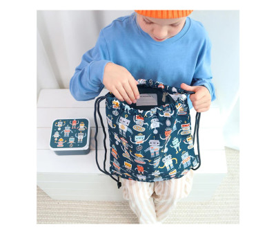 Mochila Saco Robots Personalizable