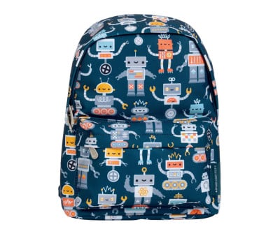 Mochila Infantil Mini Robots Personalizable