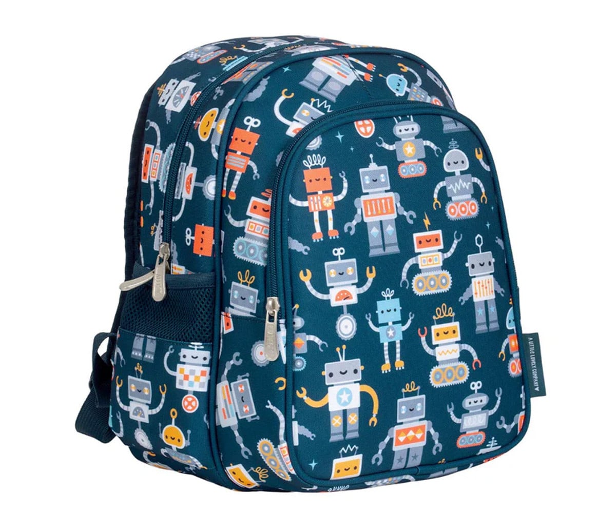 Mochila con Bolsillo Térmico Robots