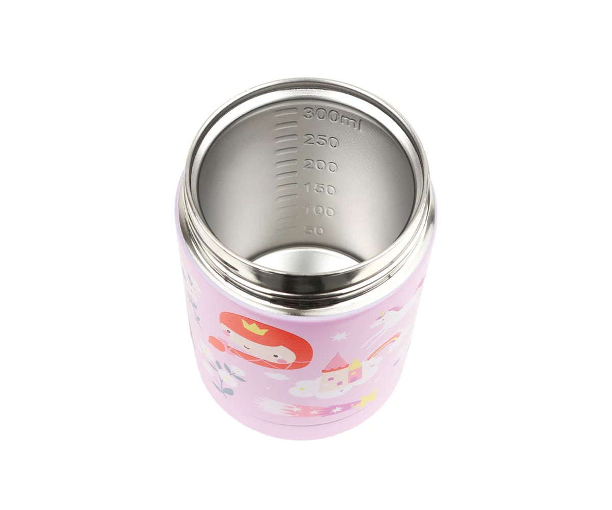 Termo Sólidos Acero Inoxidable Princesas 300ml