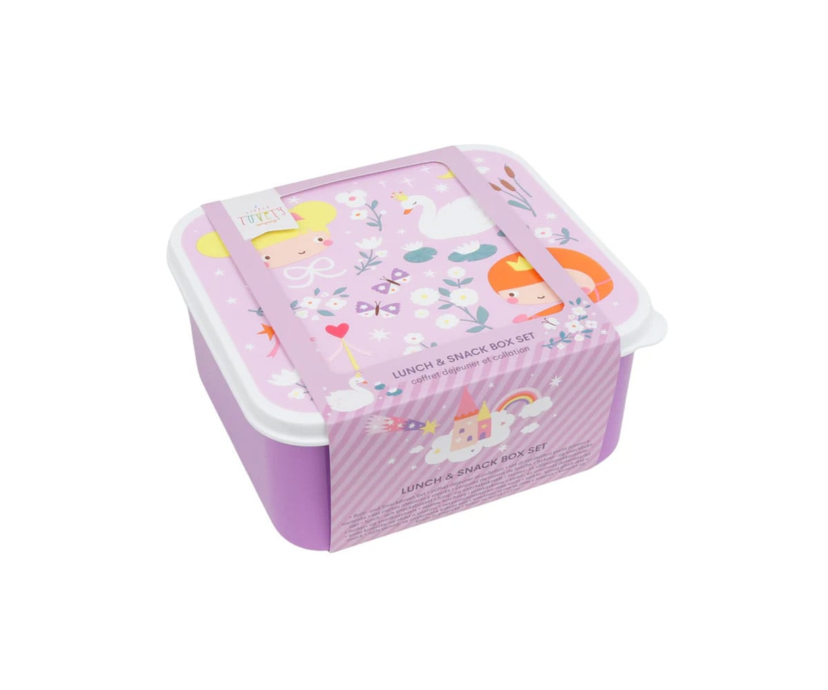 4 Boîtes à Lunch et Goûter Fun