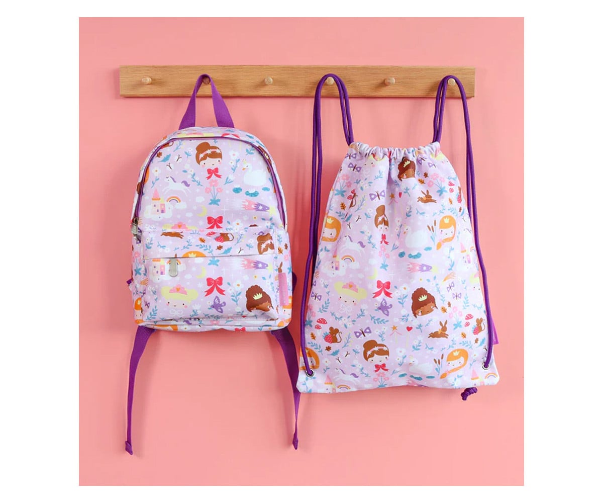 Mochila Saco Princesas Personalizable