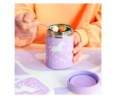 Termo Sólidos Acero Inoxidable Unicorns Dreams 300ml