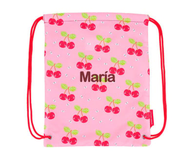 Sacca Zaino Happy Cherries Personalizzabile