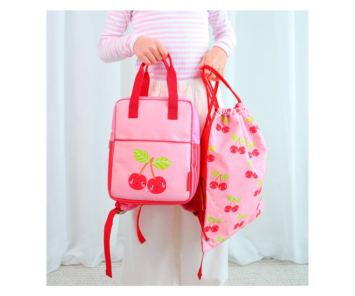 Sacca Zaino Happy Cherries Personalizzabile