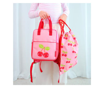 Sacca Zaino Happy Cherries Personalizzabile