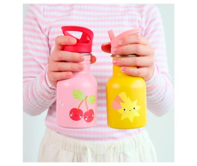 Botella Térmica Acero Happy Cherries 350ml