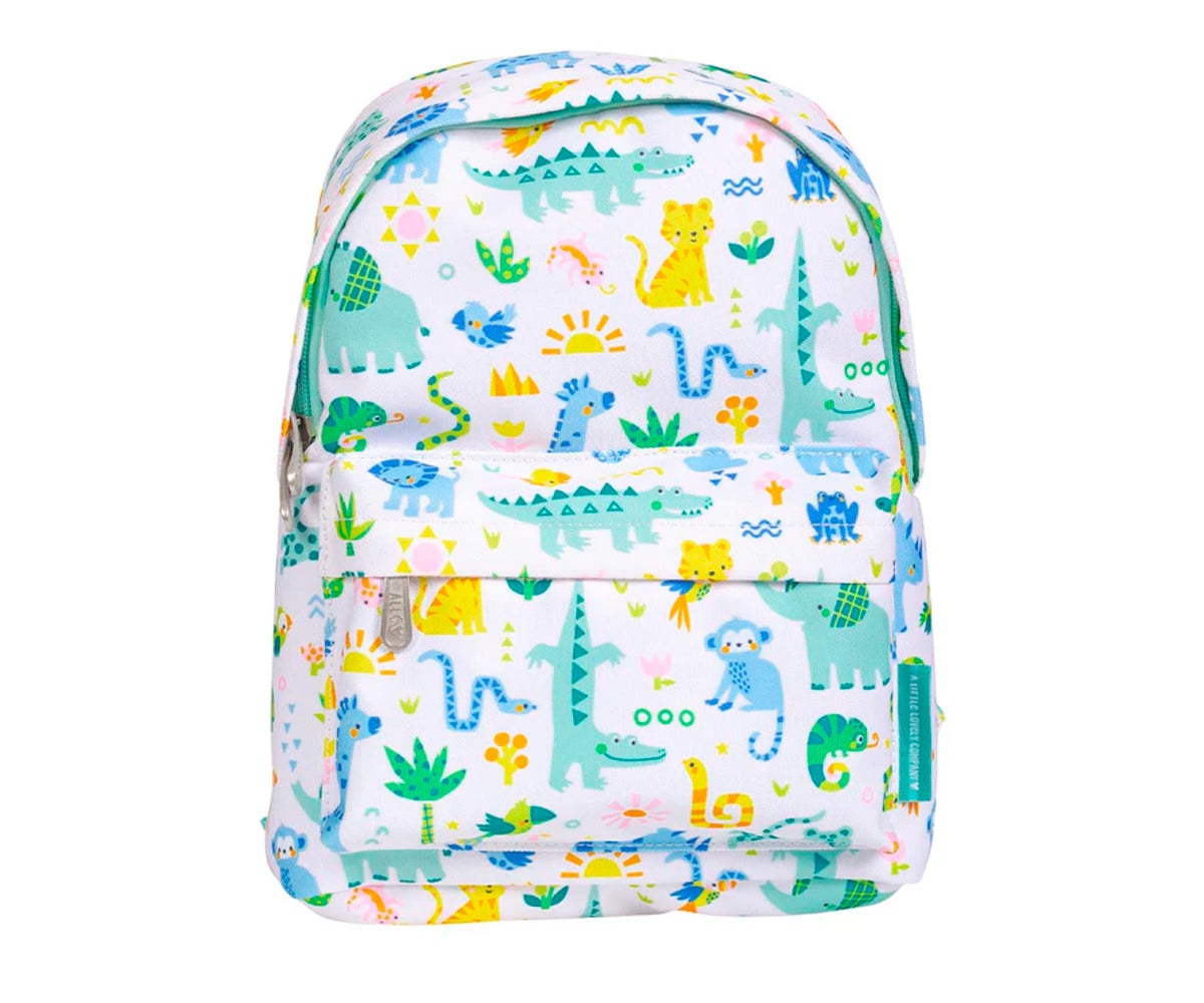 Mochila infantil Mini Jungle personalizável