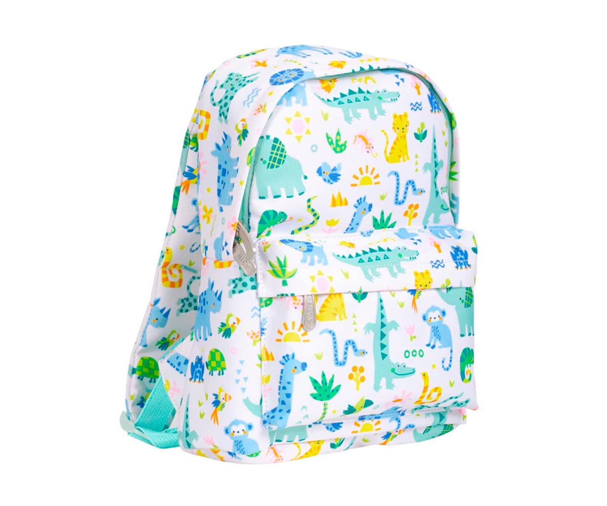 Mochila infantil Mini Jungle personalizável
