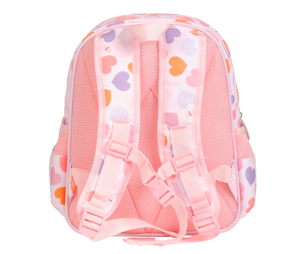 Mochila con Bolsillo Térmico Corazones
