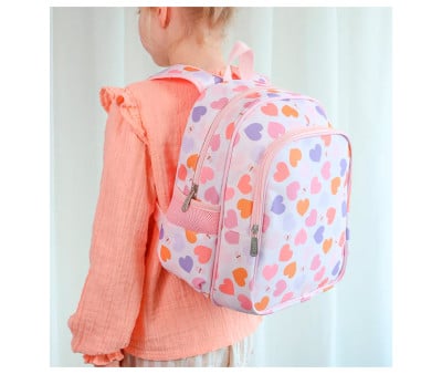 Mochila con Bolsillo Térmico Corazones