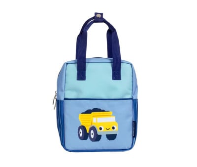 Mochila Preescolar Camión Volquete Personalizable