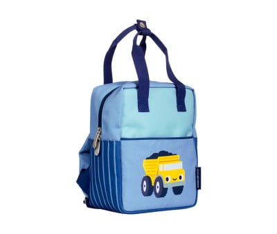 Mochila Preescolar Camión Volquete Personalizable