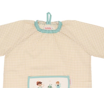 Grembiulino Vichy Personalizzato Tasca Centrale The Wooden Boy