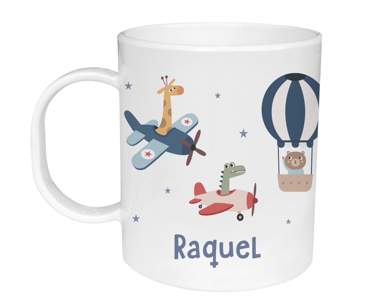 Tazza Plastica Personalizzata Tutete Planes