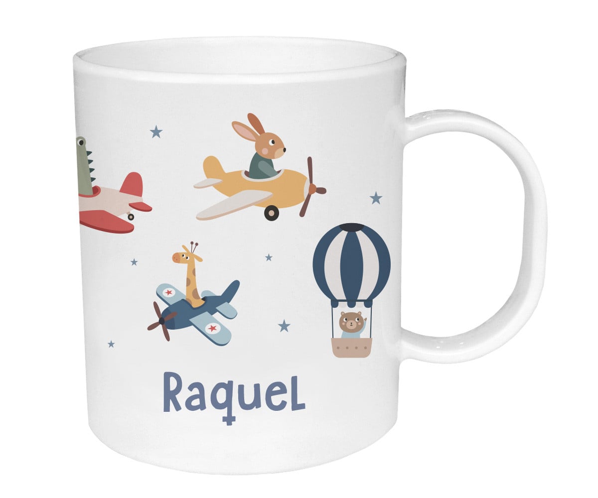 Tazza Plastica Personalizzata Tutete Planes