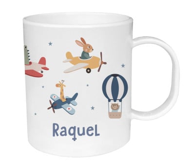 Tazza Plastica Personalizzata Tutete Planes