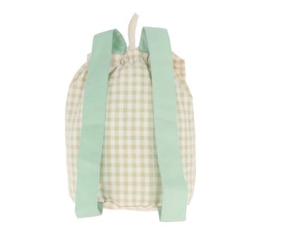 Zaino Piccolo Vichy The Wooden Boy Personalizzabile