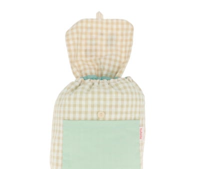 Zaino Piccolo Vichy The Wooden Boy Personalizzabile