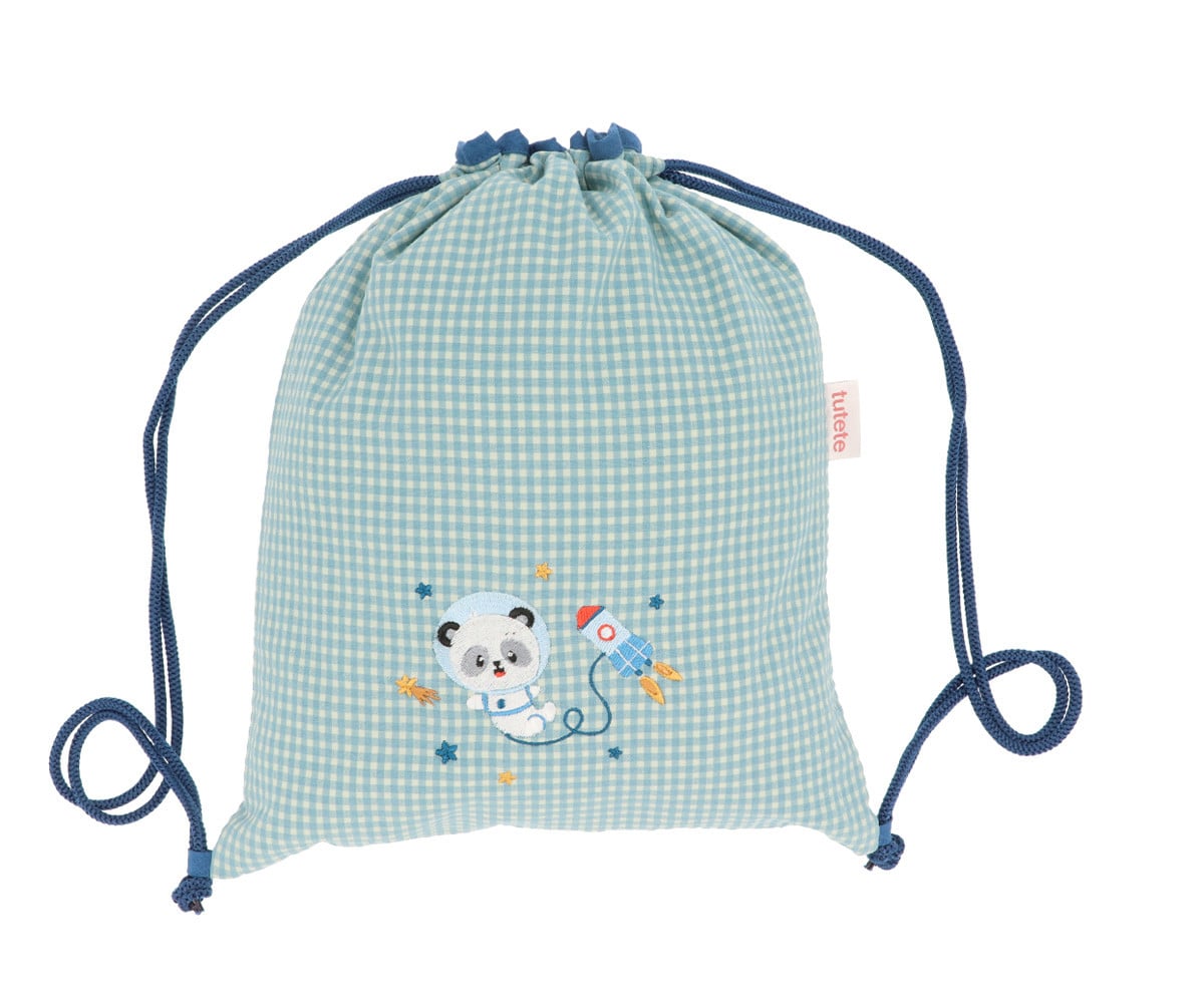 Sacca-Zaino Vichy Pandas in Space Personalizzabile