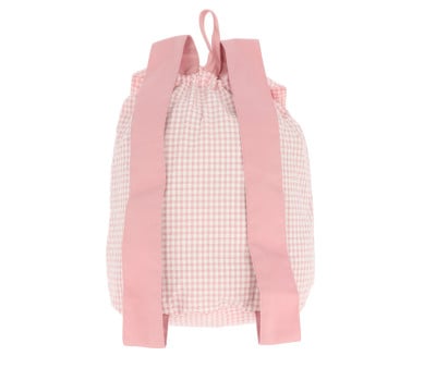 Mochila Pequeña Vichy Blossom Birds Personalizable