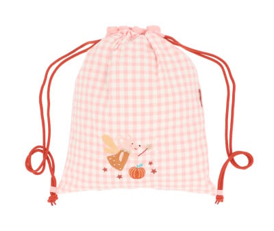 Mochila Saco Personalizável Vichy Mouse Fairies