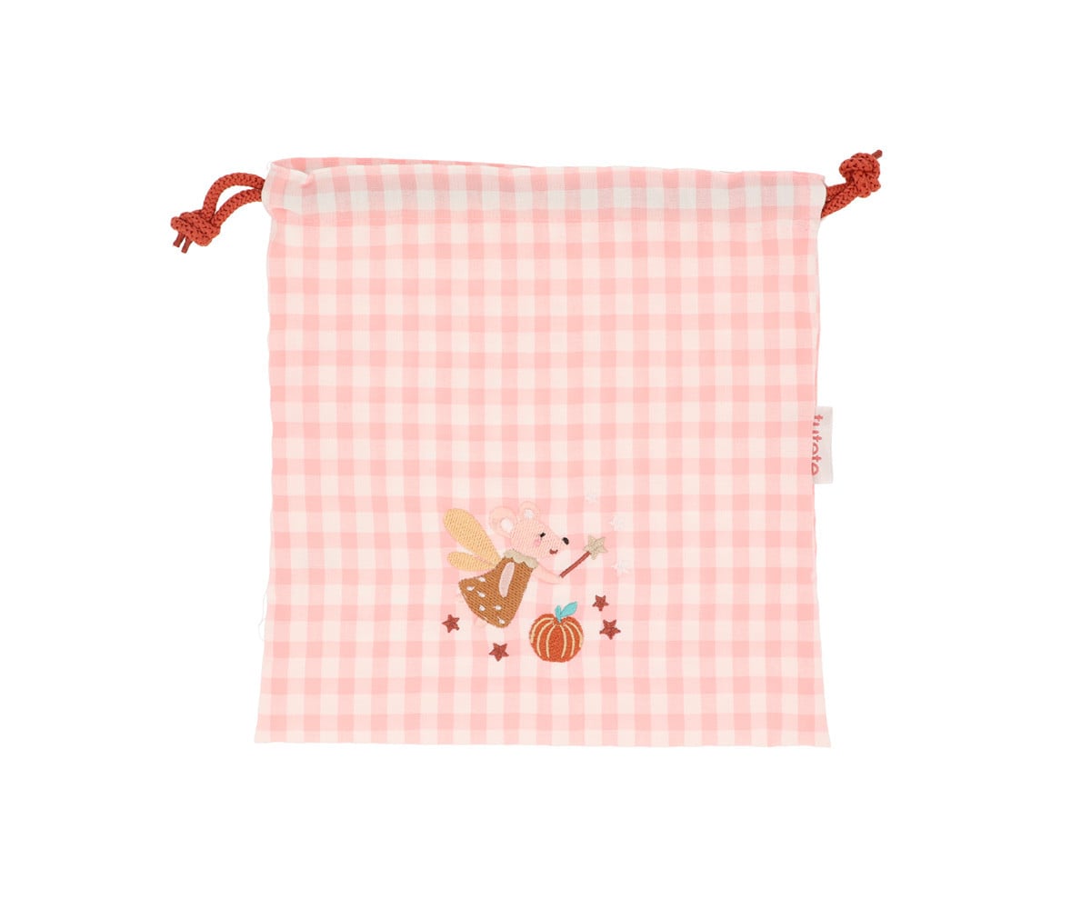 Bolsa lanche personalizável Vichy Mouse Fairies