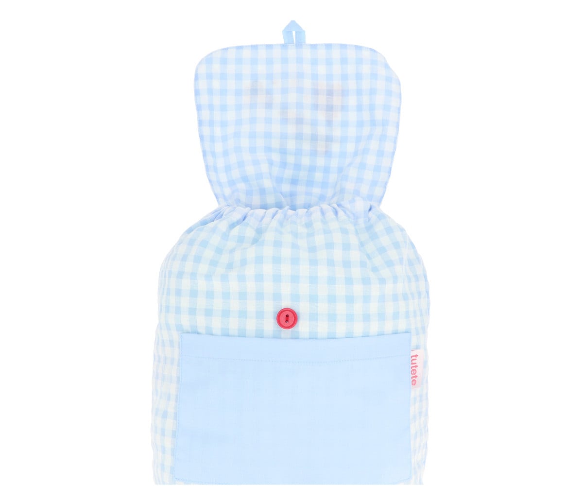 Zaino Piccolo Vichy Circus Show Personalizzabile