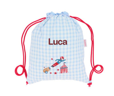 Sacca-Zaino Vichy Circus Show Personalizzabile