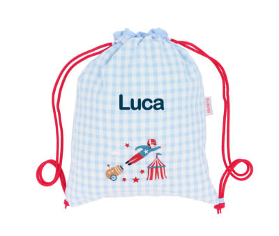 Sacca-Zaino Vichy Circus Show Personalizzabile