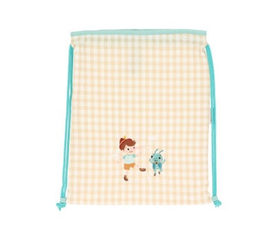 Sacca-Zaino Vichy The Wooden Boy Personalizzabile