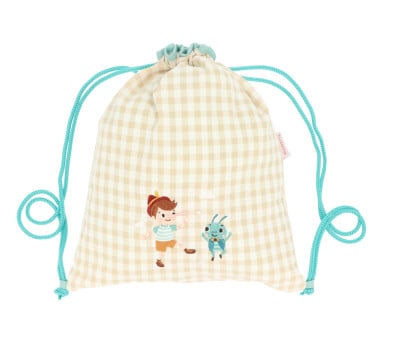 Mochila Saco personalizável Vichy The Wooden Boy
