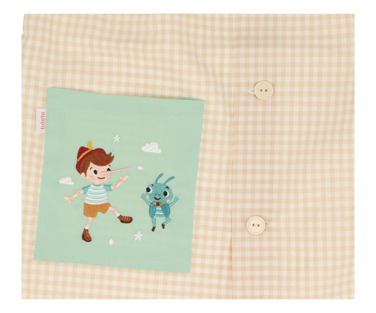 Babi Seber con Botones The Wooden Boy Personalizable