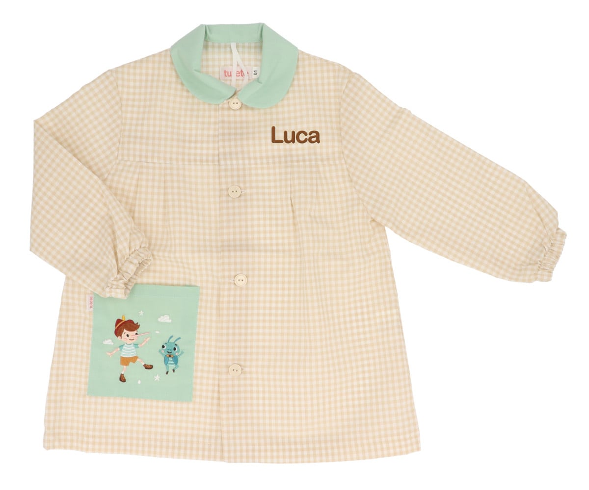 Babi Seber con Botones The Wooden Boy Personalizable