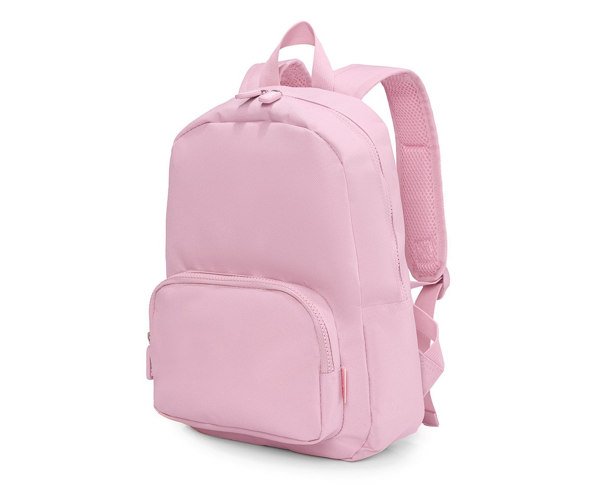 Mochila Solid Color Pink Personalizável