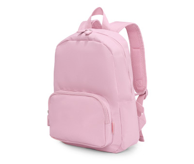 Zaino Solid Color Pink Personalizzabile Ricamo
