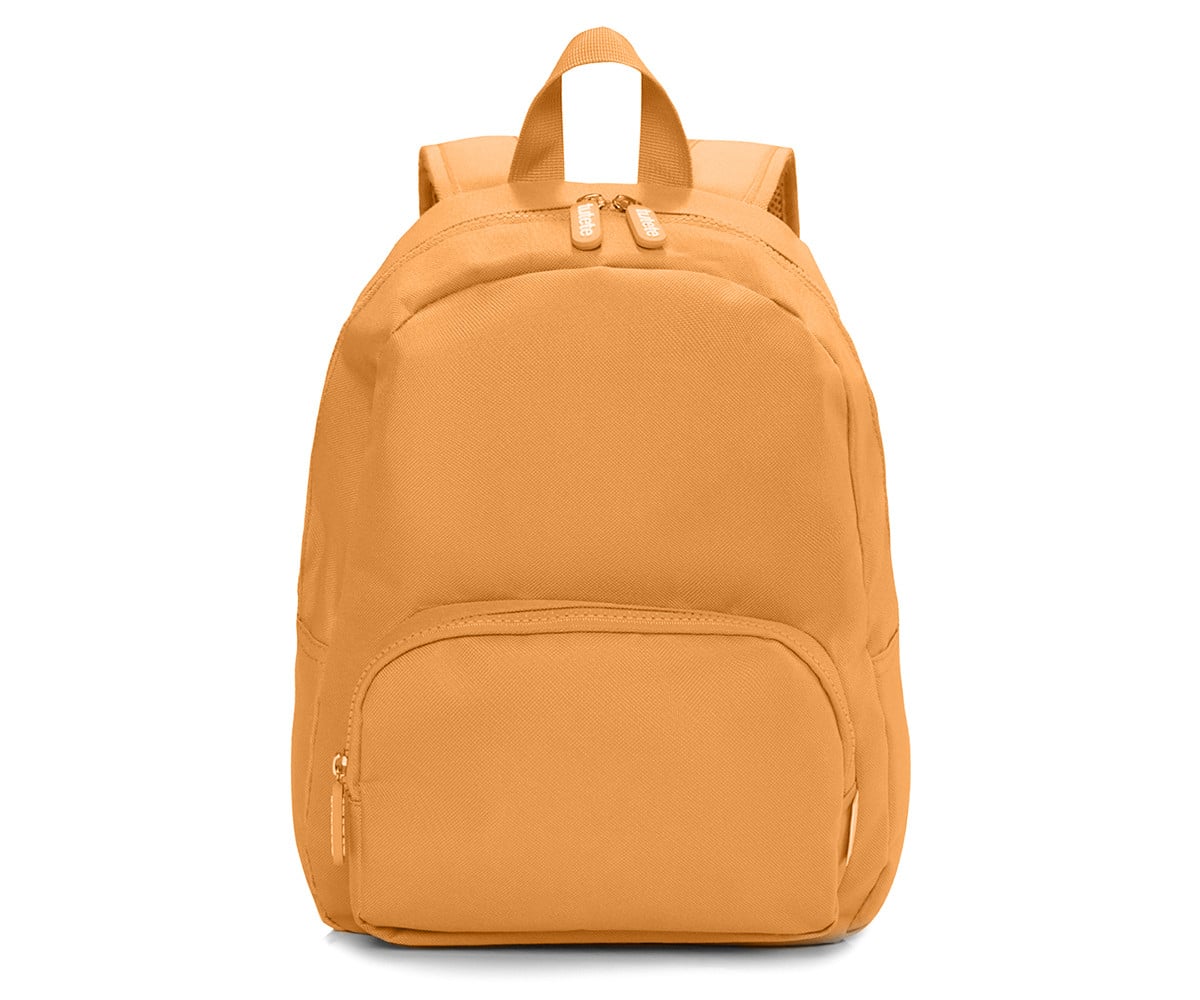Mochila Solid Color Mustard Personalizável