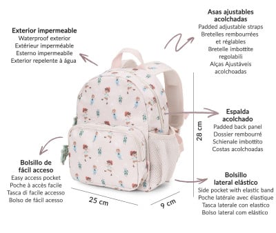 Mochila Infantil The Wooden Boy Personalizable