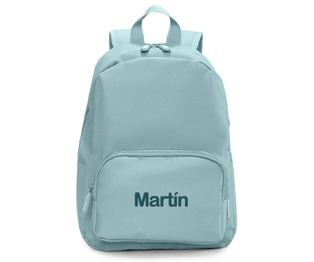 Mochila Solid Color Green Personalizável
