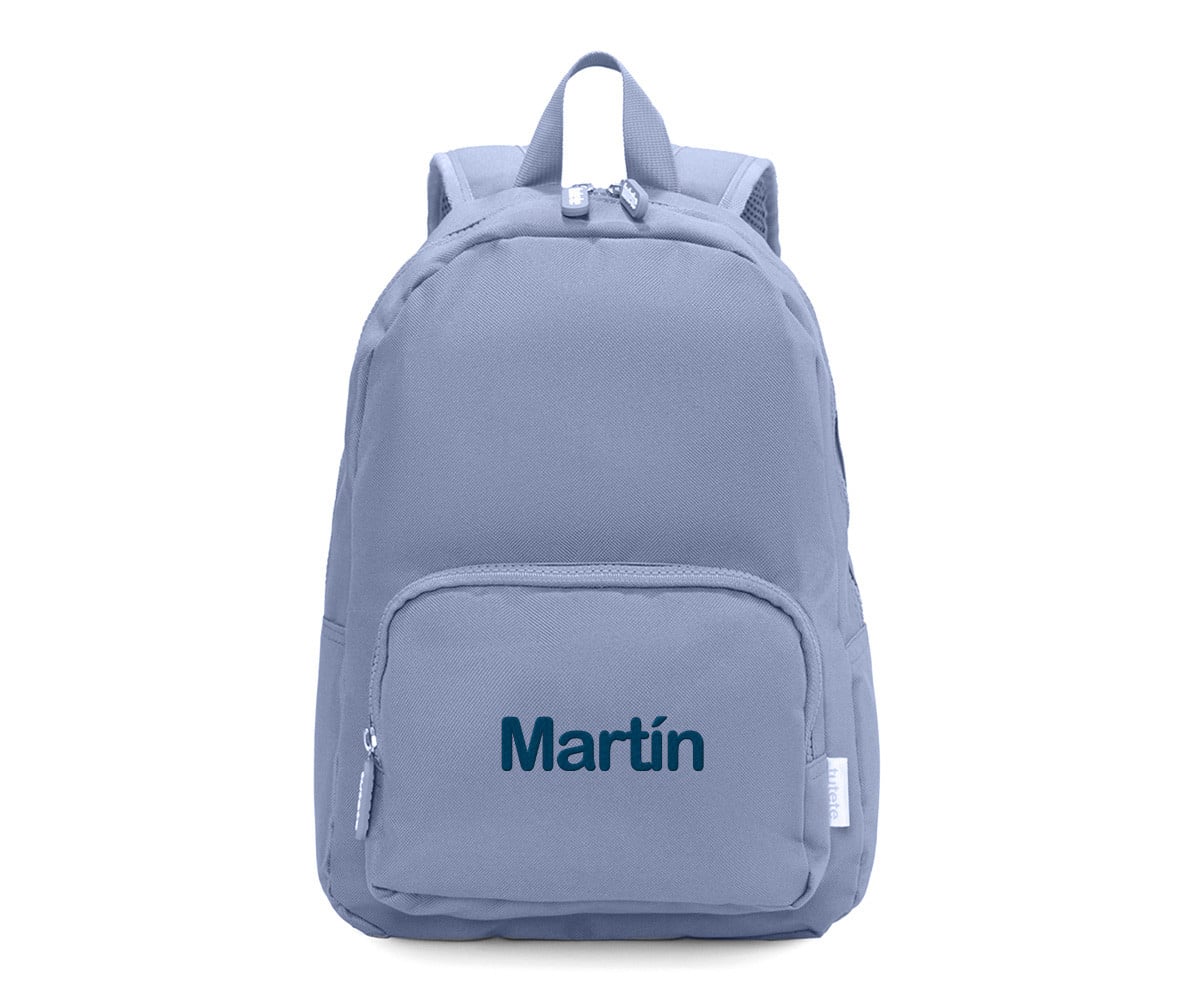 Zaino Solid Color Marine Personalizzabile Ricamo
