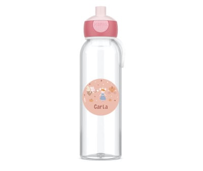 Borraccia Campus Pop-Up Cool Pink 500ml + Etichetta Mouse Fairies Personalizzata