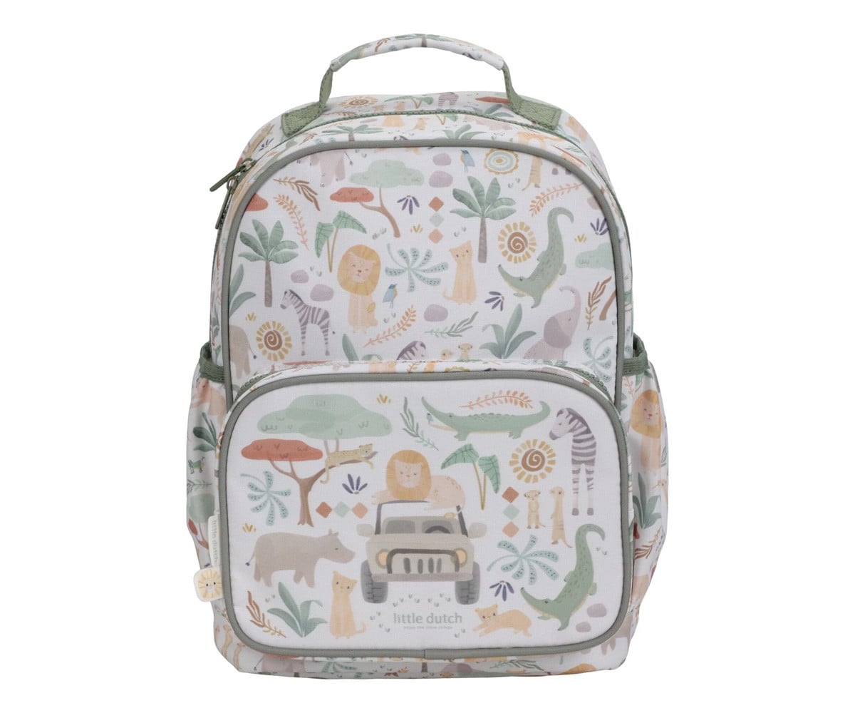 Mochila Mediana Safari Friends Personalizable
