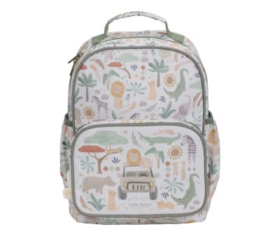 Mochila Mediana Safari Friends Personalizable