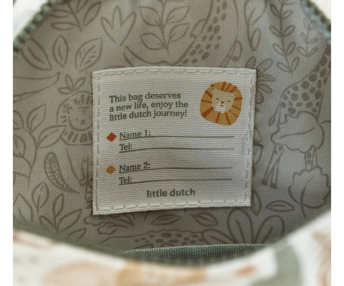 Mochila Mediana Safari Friends Personalizable