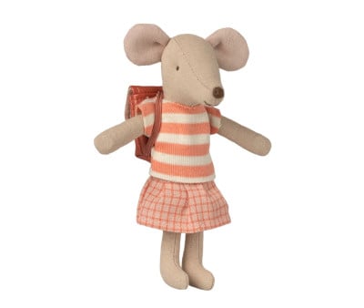 Ratoncita Hermana Mayor Mochila Coral