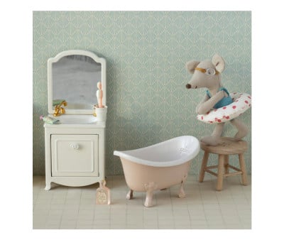 Vasca da Bagno Micro Maileg Rosa