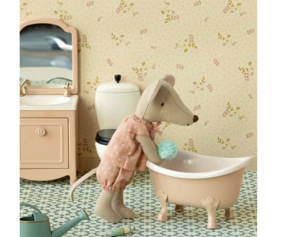 Vasca da Bagno Micro Maileg Rosa