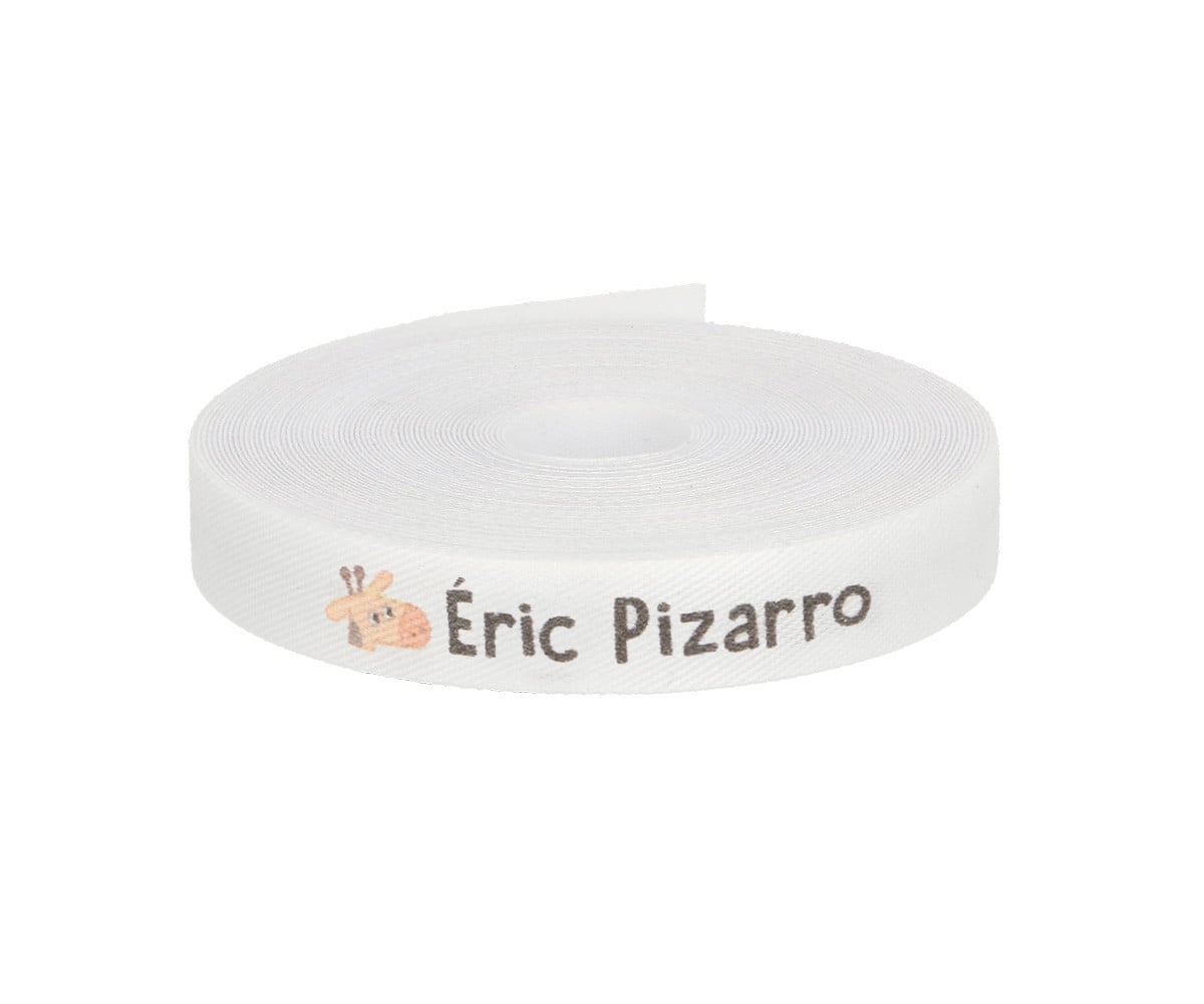 Cinta Marca Prendas Personalizada Girafa