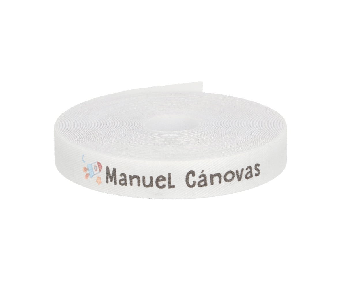 Cinta Marca Prendas Personalizada Nave