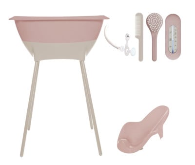 Set de Bañera y Asiento Luma Blush Pink